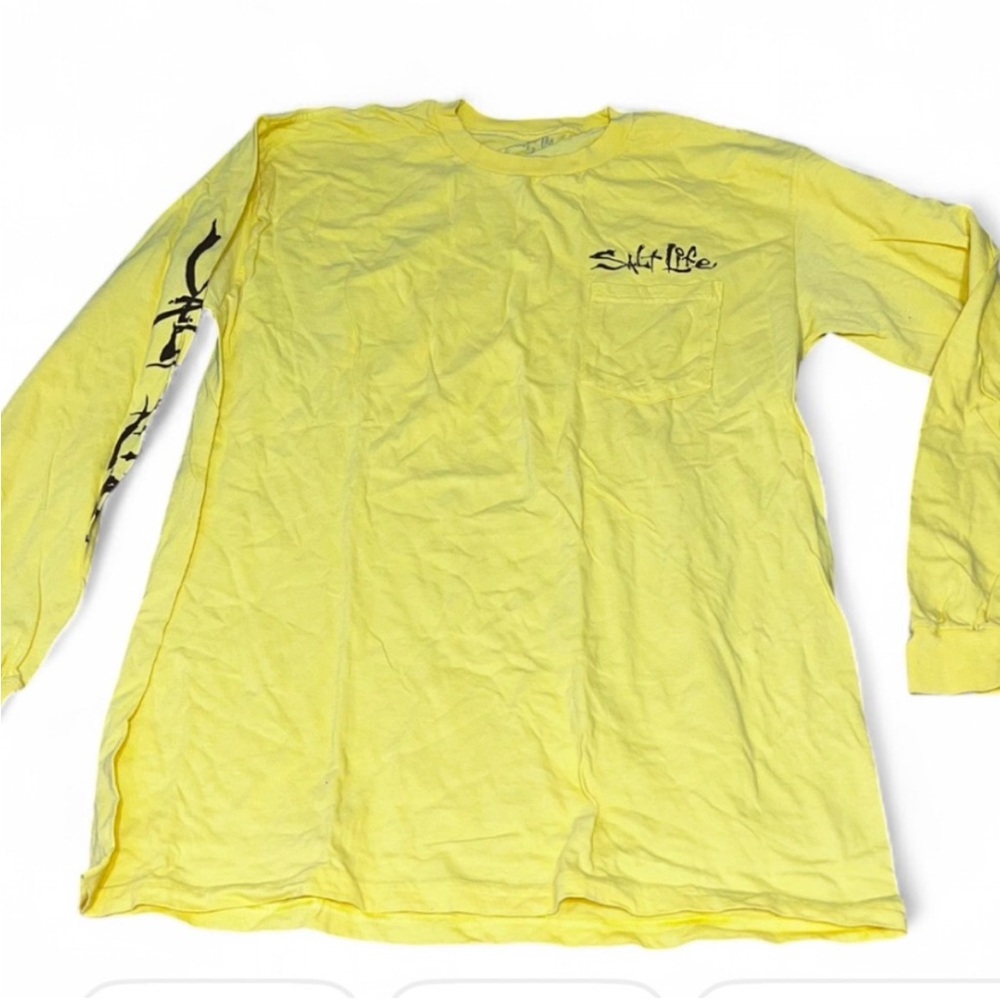 Salt Life Bright Yellow Long Sleeve Tee